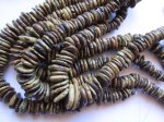 (image for) Brown mix graduated free form beads #1879