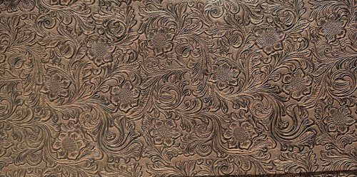 (image for) Faux Leather for hat - Brown