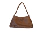 (image for) Brown shoulder bag vegan suede