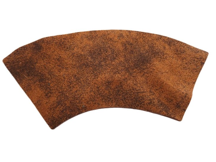 (image for) Brim 1/4 panel Genuine Leather - Brown Suede