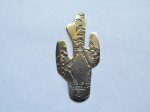 (image for) Cactus antique silver #pen-27