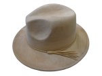 (image for) Short Brim vegan suede hat - Camel