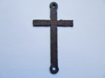 (image for) Cross straight double loop pendant #CC001DL