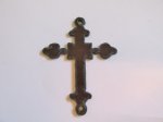 (image for) Cross metal cutout pendant #CC005DL-3