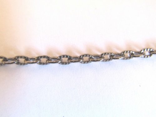 (image for) Chain by the foot - Gun metal #CHGM-100