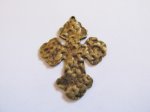 (image for) Chubby cross antique bronze #PP44
