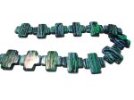 (image for) Turquoise cross composite beads #1990