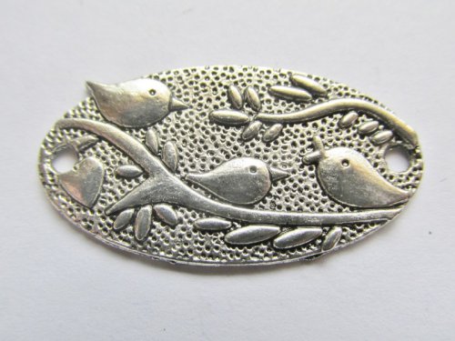 (image for) Connector - Antique Silver # CON65