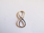 (image for) Connector - Infinity symbol (bag of 3) #CON46