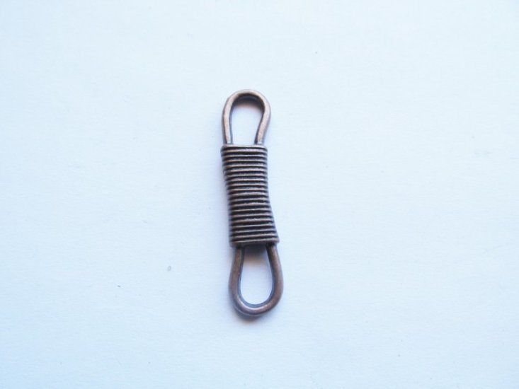 (image for) connector - antique copper chain link #Con-3
