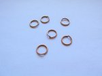 (image for) Jump Rings - Antique Copper, 10mm, (0.7 gram bag) #JR20