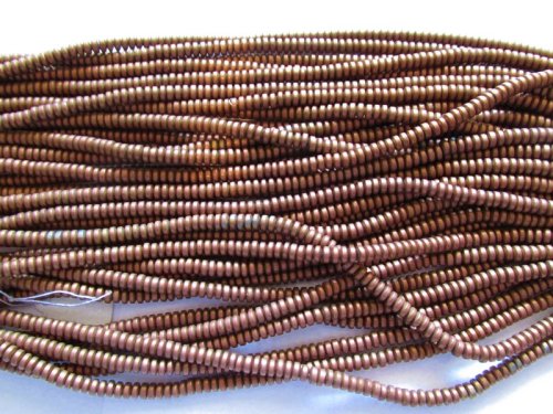 (image for) Copper stone Rondell 4mm #1794-TU