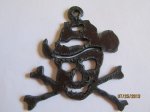 (image for) Cowboy skull and crossbones # TT101