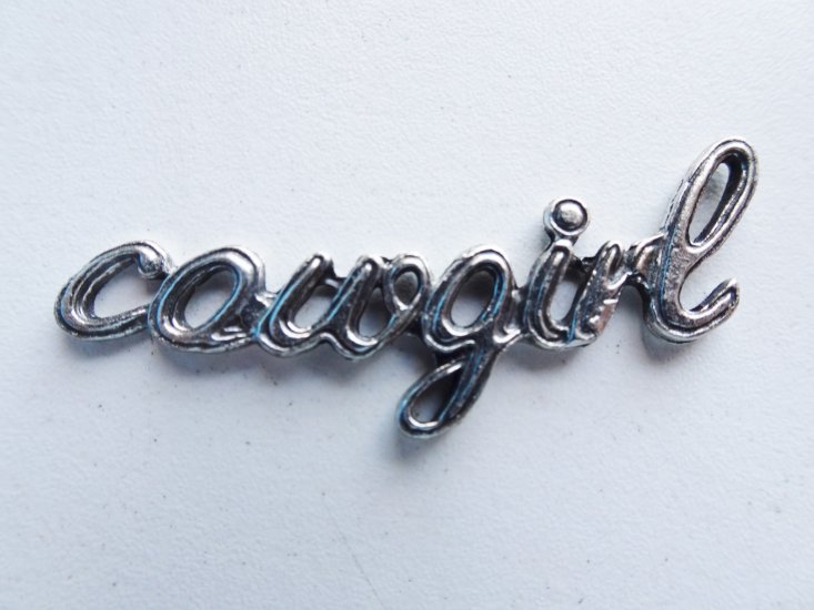 (image for) Cowgirl word flat #RM-471