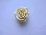(image for) Cream Resin Flower #FL47