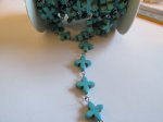 (image for) Cross pendant with stones #RM298