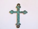 (image for) Cross pendant with stones #RM298