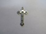 (image for) Cross pendant with stones #RM298