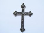 (image for) Cross pendant with stones #RM298
