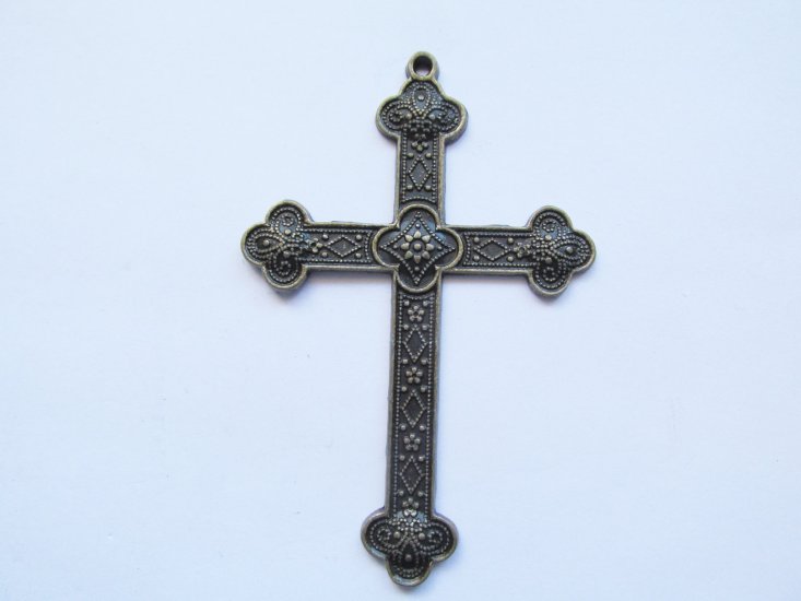 Cross pendant with stones #RM298