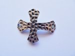(image for) Cross pendant with stones #RM298
