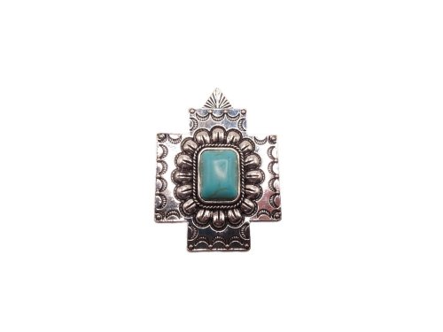 (image for) Cross hat band embellishment #emb-1
