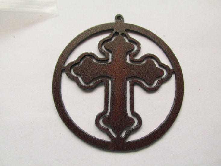Cross pendant with stones #RM298