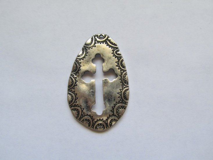 Cross pendant with stones #RM298