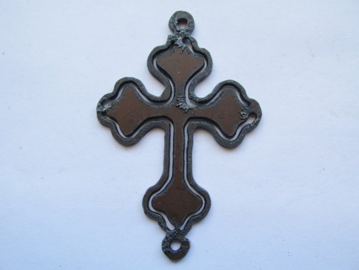 Cross pendant with stones #RM298