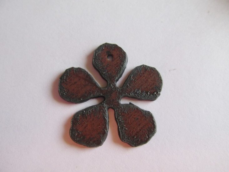 Flower Metal Cutout Earring/Charm #CG001-1L