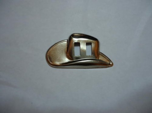 (image for) Cowboy hat slotted concho #VINS37