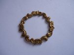 (image for) Filigree ring brass stamping #VINS25
