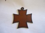 (image for) Cross metal cutout pendant #CC013L-2 1/2