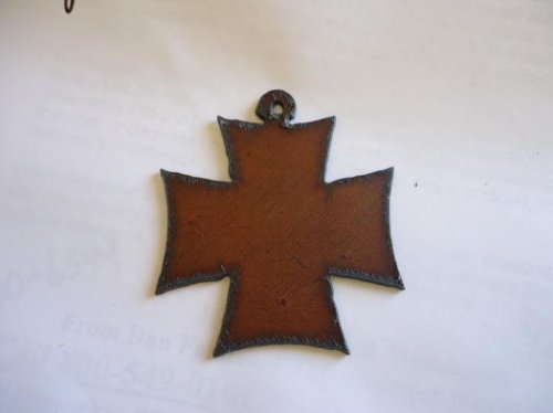 (image for) Cross metal cutout pendant #CC013L-2 1/4