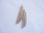 (image for) Feather charm/earrings #5024-29