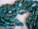 (image for) Turquoise Wed Jasper 14x20mm #1129