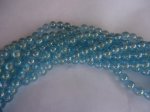 (image for) Blue glass rounds #SS1236
