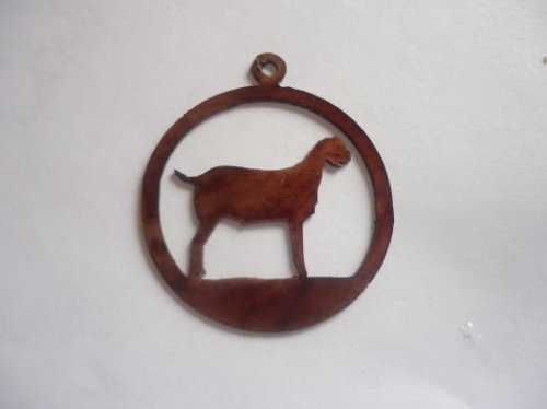 (image for) Goat in circle pendant #300-3008