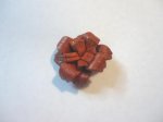 (image for) Leather Flower - Rust #SMFL7
