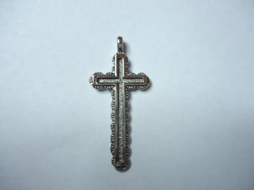 (image for) Cross Silver Pewter Pendant #SWS-Q008