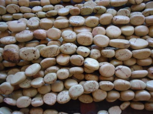 (image for) Khaki free form nugget beads #Q1139-12