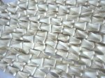 (image for) White bone shaped beads #TU1266