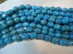 (image for) Blue Web Jasper smooth nuggets #TU1078-12
