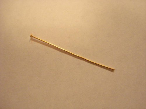 (image for) Head pins - Bright BRASS bag of 100 #PIN