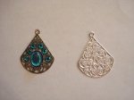 (image for) Drop filigree findings bag of 10 #DROP1