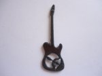(image for) Guitar with peace sign #GG002