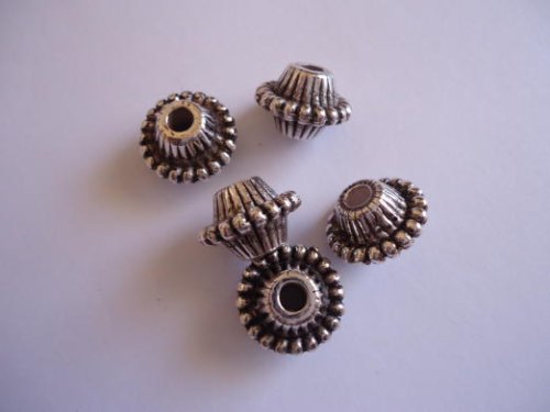 (image for) Acrylic Metal beads (Bag of 10) ACR-1