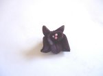(image for) Leather Flower - purple #SMFL11