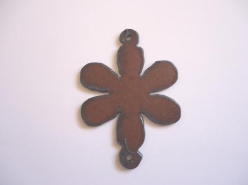 (image for) connector 6 petal flower #CG001-ped 1 3/4
