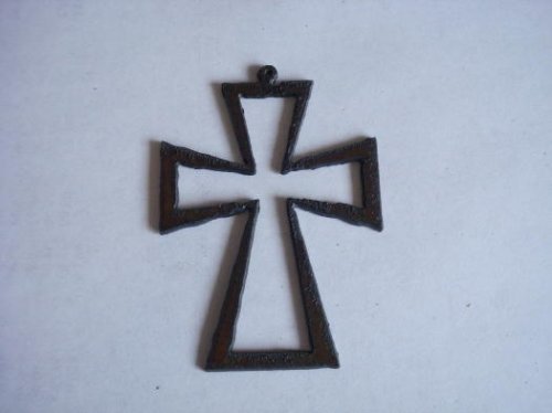 (image for) cross metal cutout pendant #CC008-3